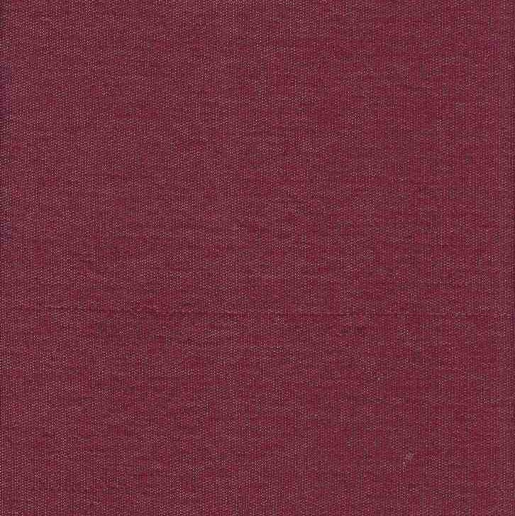 French Terry Knit Fabric Color Burgundy