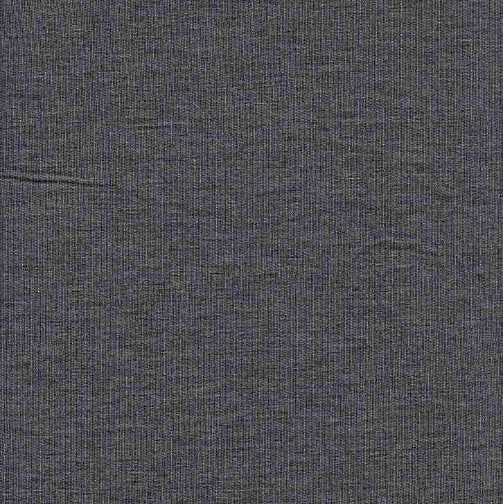 French Terry Knit Fabric Color Charcoal