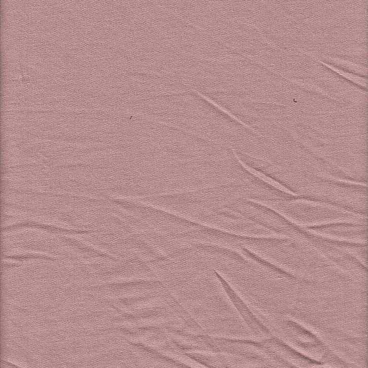 French Terry Knit Fabric Color Mauve